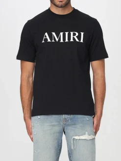 T-shirt Amiri in cotone con logo