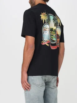 T-shirt Amiri in cotone con stampa logo