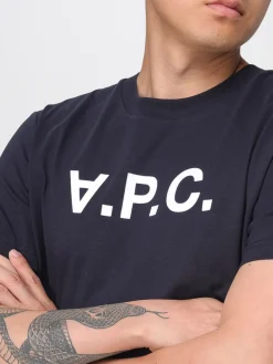 T-shirt A.P.C. in cotone con logo