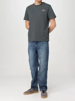T-shirt A.P.C. in cotone con logo