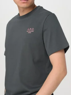 T-shirt A.P.C. in cotone con logo