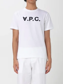 T-shirt A.P.C. in cotone con logo