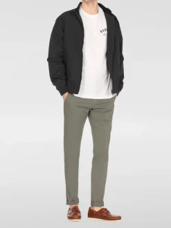 T-shirt Barbour in cotone con logo