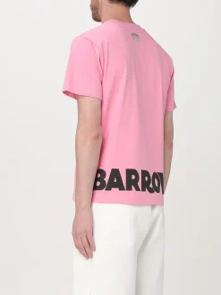 T-shirt Barrow in cotone con logo posteriore