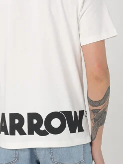 T-shirt Barrow in cotone con logo posteriore