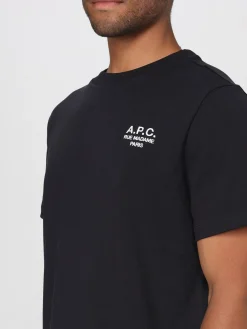 T-shirt basic A.P.C. in cotone