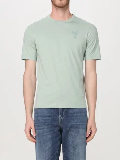 T-shirt basic Blauer in cotone