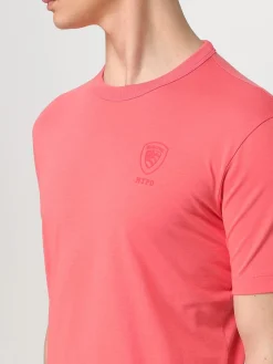 T-shirt basic Blauer in cotone