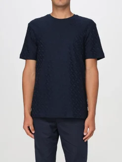 T-shirt basic Boss in misto cotone