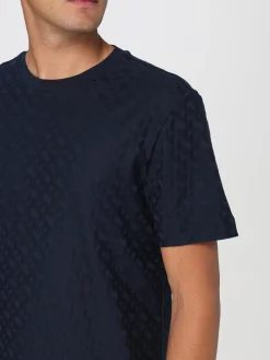 T-shirt basic Boss in misto cotone