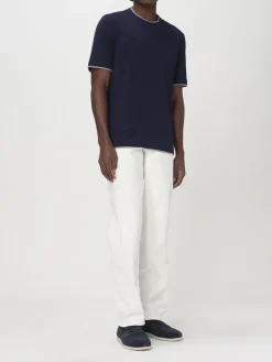 T-shirt basic Brunello Cucinelli in cotone
