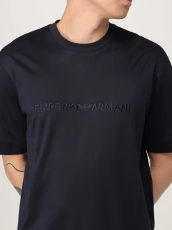 T-shirt basic con logo Emporio Armani