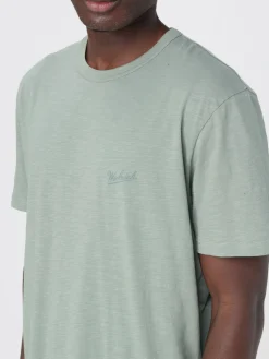 T-shirt basic con mini logo Woolrich