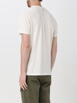 T-shirt basic con mini logo Woolrich