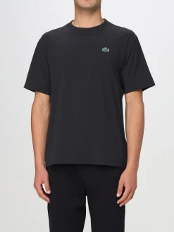 T-shirt basic con mini logo Lacoste in cotone