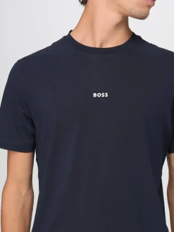 T-shirt basic con mini logo Boss