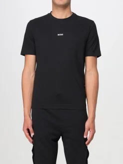 T-shirt basic con mini logo Boss