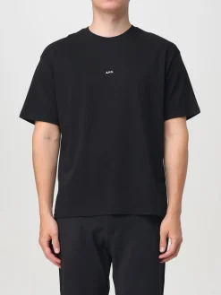 T-shirt basic con mini logo A.P.C.