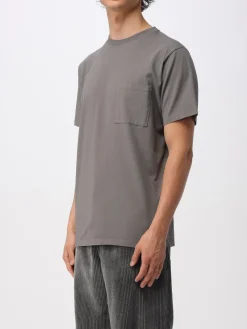 T-shirt basic con tasca Barena in cotone