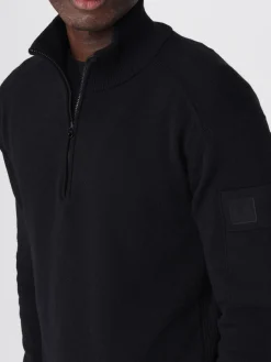 T-shirt basic C.P. Company in misto lana