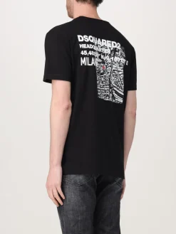 T-shirt basic Dsquared2 in cotone