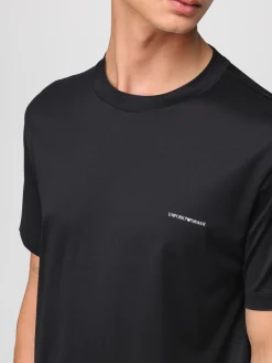 T-shirt basic Emporio Armani in misto cotone