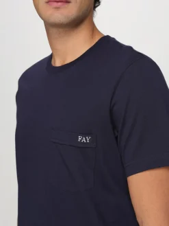 T-shirt basic Fay in cotone