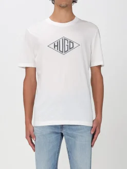 T-shirt basic Hugo in cotone con logo