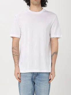 T-shirt basic in cotone Boss