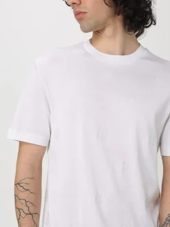 T-shirt basic in cotone Boss