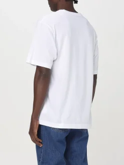 T-shirt basic in cotone con monogram DG Dolce & Gabbana