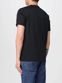 T-shirt basic in cotone con mini logo Fred Perry