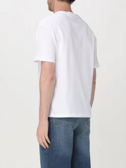 T-shirt basic in cotone con mini logo A.P.C.