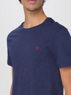 T-shirt basic in cotone con mini logo Polo Ralph Lauren