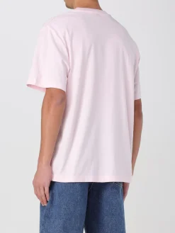 T-shirt basic in cotone con mini logo Lacoste