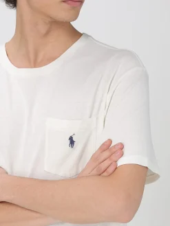 T-shirt basic in cotone con mini logo Polo Ralph Lauren