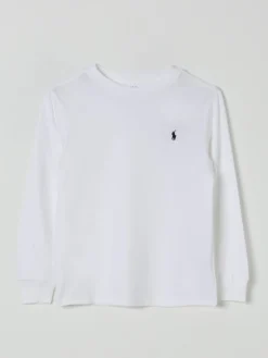 T-shirt basic in cotone con mini logo Polo Ralph Lauren