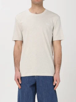 T-shirt basic in cotone con mini logo A.P.C.