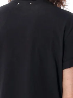 T-shirt basic in cotone Golden Goose