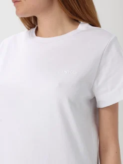T-shirt basic in cotone Pinko