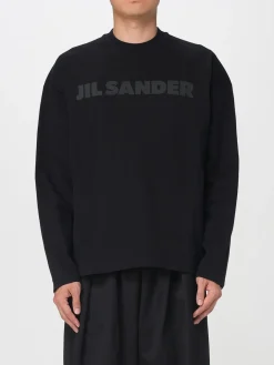 T-shirt basic Jil Sander in cotone con logo