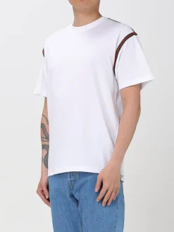 T-shirt basic Web Gucci in cotone