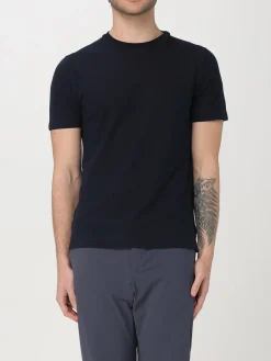 T-shirt basic Zanone in cotone