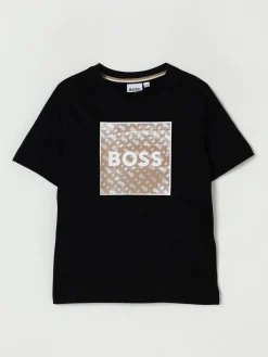 T-shirt Boss in cotone con logo