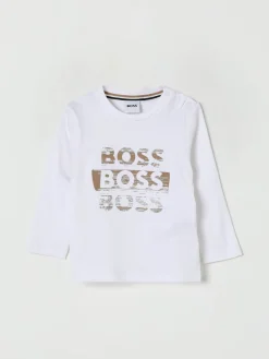 T-shirt Boss in cotone con logo