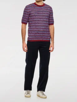 T-shirt Bottega Veneta in cotone a righe