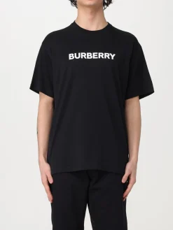 T-shirt Burberry in cotone con logo