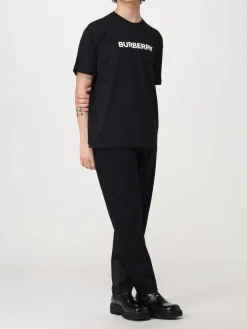 T-shirt Burberry in cotone con logo