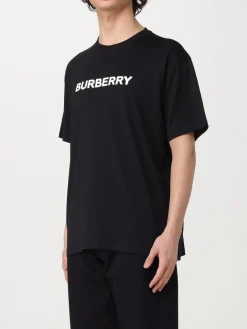 T-shirt Burberry in cotone con logo