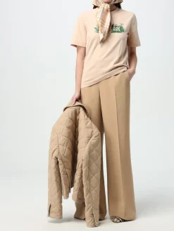 T-shirt Burberry in cotone con logo